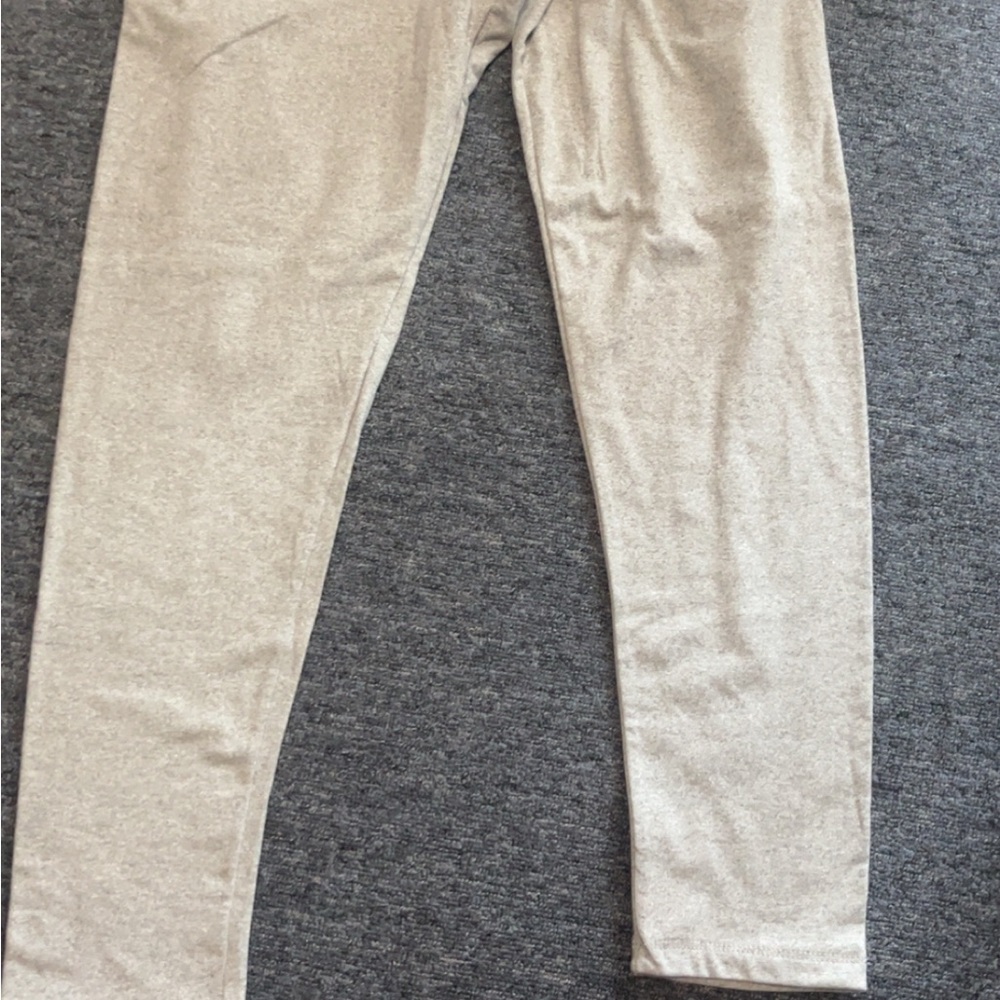 Women’s Faded Rose Light Gray Leggings size Xl